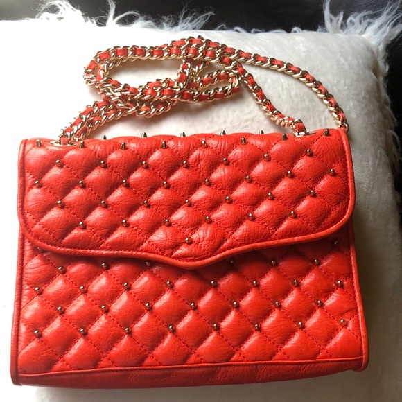 Good Condition Rebecca Minkoff Coral quilted studded Bag - Picture 2 of 16
